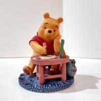 Vintage Winnie the Pooh Figurine, One is Much Lonelier Than Two, Simply Pooh Character Statue