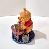 Vintage Winnie the Pooh Figurine, One is Much Lonelier Than Two, Simply Pooh Character Statue