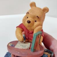 Vintage Winnie the Pooh Figurine, One is Much Lonelier Than Two, Simply Pooh Character Statue