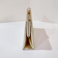 Vintage Bobbie Jerome Gold Metallic Evening Clutch Purse with Chain Handle and Pearl Clasp, 1950's-60's Formal Purse