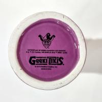 Vintage Joker Geeki Tiki Purple Ceramic Figurative Cup Mug, Batman Collectible