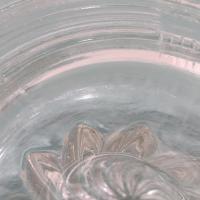 Vintage Hazel Atlas Crisscross Clear Juicer Reamer, Large Citrus Fruit Juicer