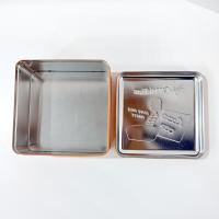 Vintage 1997 Reese's Peanutritious Square Metal Tin Storage Container, Hershey's Millennium Series Canister #3, Reeses Peanut Butter Cup Tin