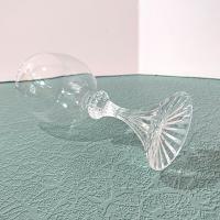 Vintage Mikasa The Ritz Crystal Wine Glasses, Set of Two