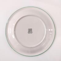 Vintage 222 Fifth Sunflower Rooster Large Ceramic Dinner Plate