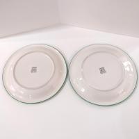 Vintage 222 Fifth Sunflower Rooster Large Ceramic Dinner Plate