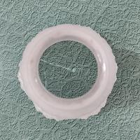 Vintage Victorian Style Hourglass Bell Shaped Frosted Glass Lamp Light Shade, Replacement Shade