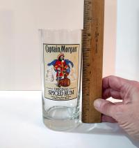 Captain Morgan Official Crew Gear Rum Glasses, Set of Four, 15 Ounce