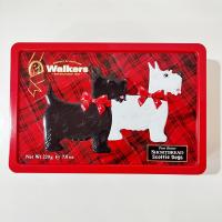 Walkers Shortbread Scottie Dogs Tin Box, Scotland Storage Tin