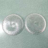Vintage Arcoroc Seabreeze Clear Glass Dessert Salad Plates, Set of Two