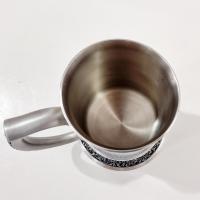 Vintage Royal Selangor Classic Expressions Pewter Tankard, 20 Ounce Pewter Mug Beer Stein with Scroll Detail
