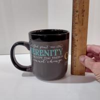 Serenity Prayer Coffee Tea Mug, Oversized 16 Ounce Ceramic Mug