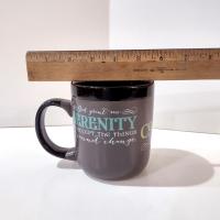Serenity Prayer Coffee Tea Mug, Oversized 16 Ounce Ceramic Mug