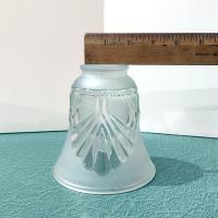 Vintage Art Deco Style Frosted Glass Lamp Shade, Pendant Lamp Shade, Sconce Glass Shade