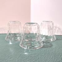 Vintage Art Deco Style Thumbprint Glass Lamp Shade, Pendant Lamp Shade, Sconce Glass Shade