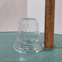 Vintage Art Deco Style Thumbprint Glass Lamp Shade, Pendant Lamp Shade, Sconce Glass Shade