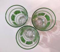 Vintage Libbey Shamrock Beer Glasses, Set of 3, St. Patrick's Day Gift, Irish Pint Glasses
