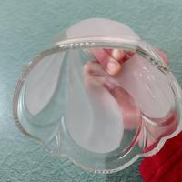 Vintage Frosted Swirl Glass Lamp Shade, Replacement Light Cover Shade