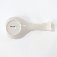 Vintage Shamrock Ceramic Spoon Rest, Irish Kitchen Decor