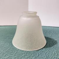 Vintage Frosted Glass Lamp Light Shade, Bell Shaped Replacement Shade