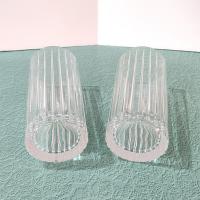 Vintage Royal Crystal Rock Solaris Highball Tumblers, Set of Two, Italian Crystal Drinking Glasses