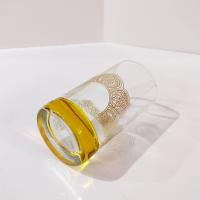 Vintage Vicrila Spain Gold Baroque Design Shot Glass