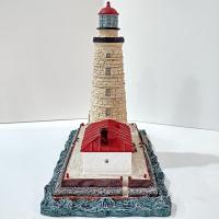 Vintage Spectacle Reef Michigan Lighthouse Figurine, 1995 Harbor Lights #410 Younger and Associates