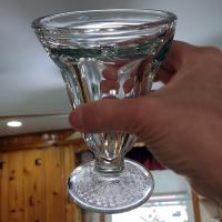 Vintage Retro Ice Cream Footed Sundae Dessert Glasses, Vintage Fountainware
