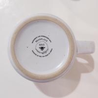 Vintage Sunflower 18 Ounce Ceramic Coffee Tea Mugs, Set of 2