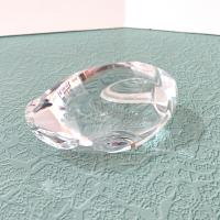 Vintage Crystal Glass Swan Figurine Paperweight, Crystal Anniversary Gift