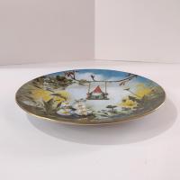 Vintage Little Swinger, Fairmount Perfect Porcelain Gnomes Four Seasons Plate 1, Collectible Decorative Plate