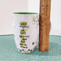 Vintage Life Tastes a Lot Better One Sip at a Time Coffee Mug