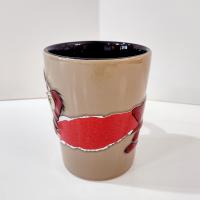 Vintage Tasmanian Devil Loony Toons Character Ceramic Mug, Six Flags Taz 16 Ounce Coffee Mug