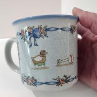Teddy Bear Childs Ceramic Mug, Baby Shower Gift