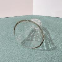 Vintage Art Deco Style Thumbprint Glass Lamp Shade, Pendant Lamp Shade, Sconce Glass Shade