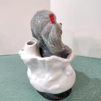 Vintage 1973 Jim Beam Tiffiny Poodle Collector Ceramic Bottle, National Association of Jim Beam Bottle & Specialties Clubs