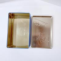 Vintage Tootsie Roll Blue Moonface Making the World Sweeter Tin Box, Retro Rectangular Metal Storage Container