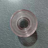 Vintage Crystal Clear Industries Trellis Low Ball Glass