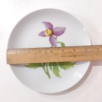 Vintage Toscany Tuileries Salad Luncheon Plates, Set of Five, Floral Decorative Plates