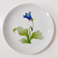 Vintage Toscany Tuileries Salad Luncheon Plates, Set of Five, Floral Decorative Plates