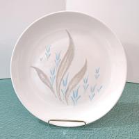 Vintage Homer Laughlin Tulip Time Orbit Dinner Plates, Set of 2