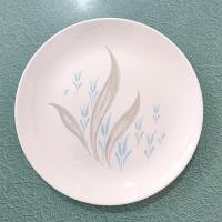 Vintage Homer Laughlin Tulip Time Orbit Dinner Plates, Set of 2