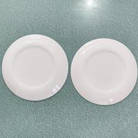 Vintage Homer Laughlin Tulip Time Orbit Dinner Plates, Set of 2
