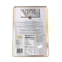 Vintage Anzac Cookies VFW of the United States Collectible Storage Tin, Military Veterans Gift Box