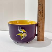 Vintage Minnesota Vikings Football Team Large Oversized Soup Coffee Mug