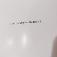 Vintage Veikko Vionoja Paintings First Edition Coffee Table Book, Finnish Artist Works from 1935-1984