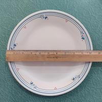 Corelle Country Violets Dinner Plates, Set of Four, 10.25 Inch Corning Corelle Plates