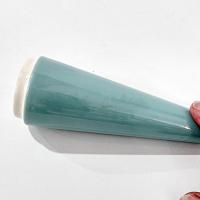 Vintage Homer Laughlin Vista Orbit Turquoise Aqua Blue Salt and Pepper Shaker Set, 1960's Dinnerware