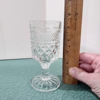 Vintage Anchor Hocking Wexford Claret Wine Glasses, Set of Four