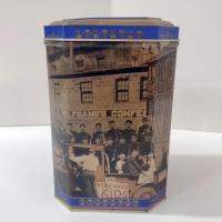 Vintage Retro Wolfgang Candies Mima Mae Collectible Tin, D. E. Wolfgang's Homemade Candies Historical Storage Tin Box